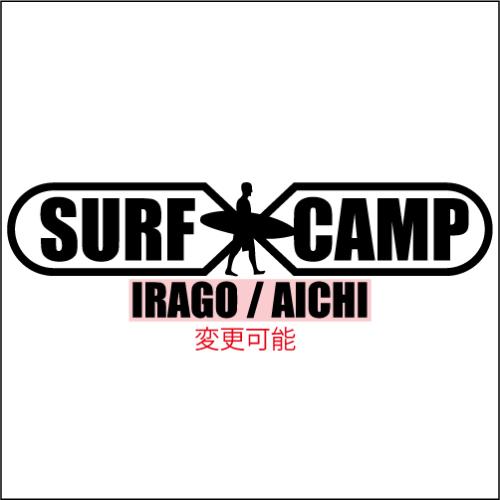 ステッカー : SURF CAMPステッカー